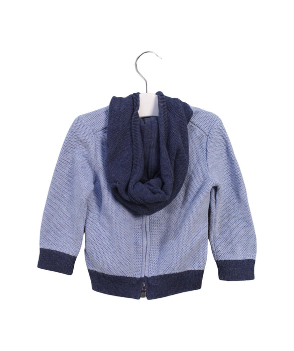 A Blue Hooded Sweatshirts from Ralph Lauren in size 6-12M for boy. (Back View)