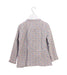 A Grey Long Sleeve Polos from Siaomimi in size 6T for girl. (Back View)