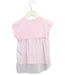 A Pink Short Sleeve Tops from Monnalisa in size 2T for girl. (Back View)