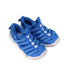 A Blue Slip Ons from Nike in size 5T for boy. (Front View)