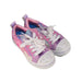 A Pink Sneakers from Skechers in size 5T for girl. (Front View)