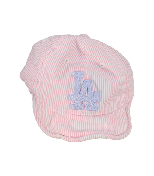 A Pink Caps from MLB in size 4T for girl. (Front View)