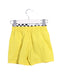 A Yellow Shorts from Ferrari in size 2T for boy. (Back View)