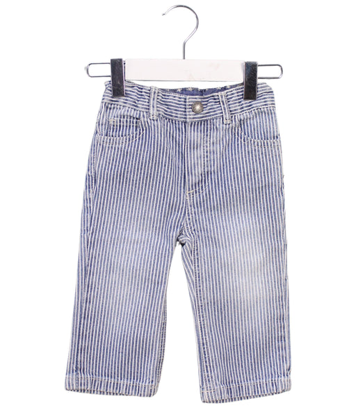 A Blue Casual Pants from Boden in size 6-12M for boy. (Front View)