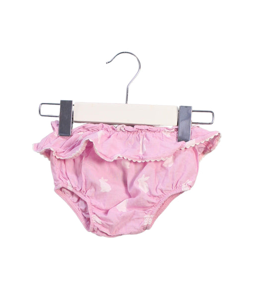 A Pink Bloomers from Jacadi in size 0-3M for girl. (Front View)