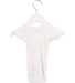 A White Short Sleeve Bodysuits from Petit Bateau in size 3-6M for neutral. (Back View)