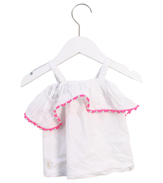 A White Sleeveless Tops from Kate Spade in size 12-18M for girl. (Back View)