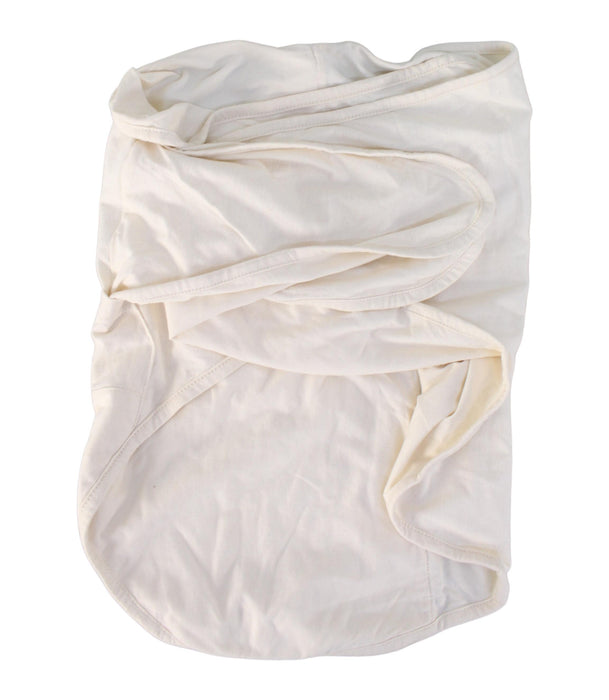 A Ivory Swaddles from Miracle Baby in size 0-3M for neutral. (Front View)