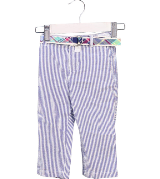 A Purple Casual Pants from Ralph Lauren in size 6-12M for girl. (Front View)