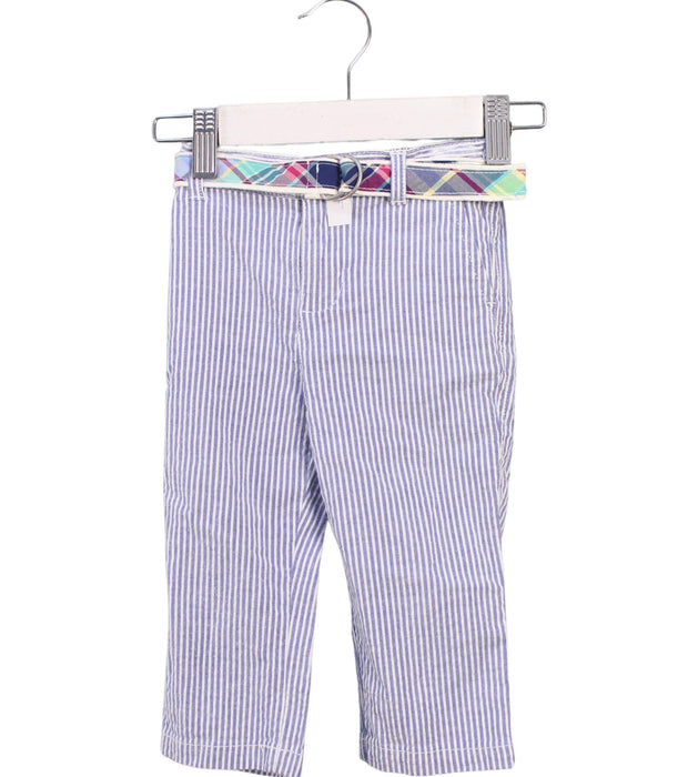 A Purple Casual Pants from Ralph Lauren in size 6-12M for girl. (Front View)