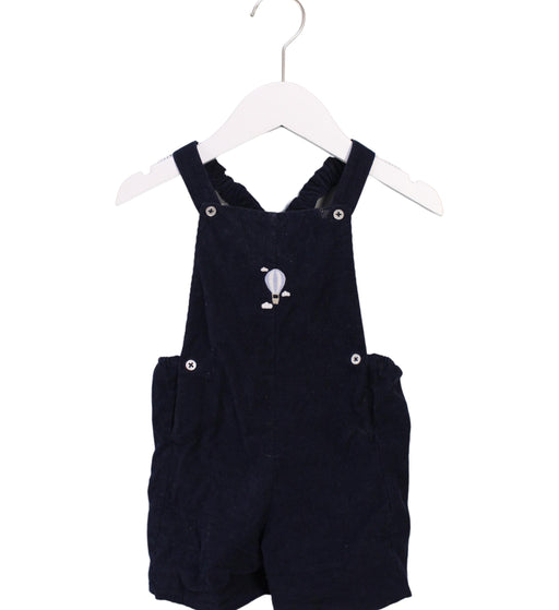 A Blue Overall Shorts from Thomas Brown in size 12-18M for boy. (Front View)