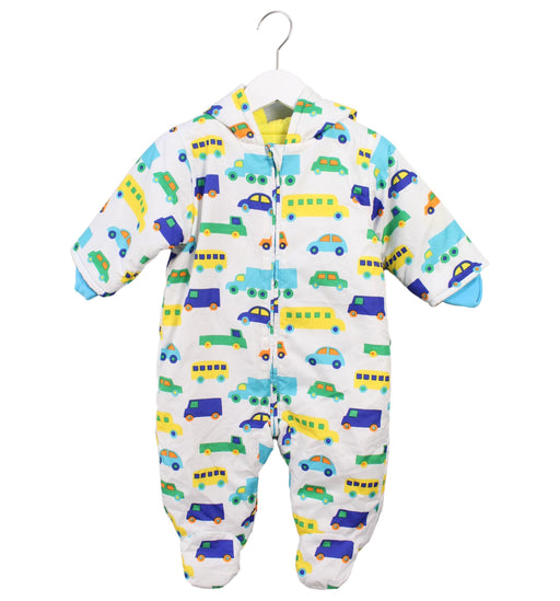 A White Snowsuits from Marimekko in size 6-12M for boy. (Front View)