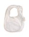 A White Bibs from Natures Purest in size O/S for boy. (Back View)