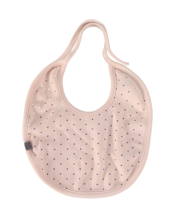 A Peach Bibs from Oeuf in size O/S for girl. (Back View)