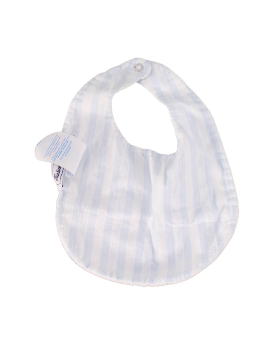 A White Bibs from Tartine et Chocolat in size 0-3M for neutral. (Back View)