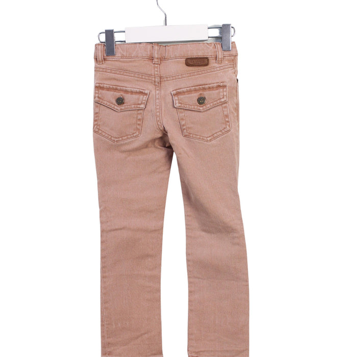 A Brown Casual Pants from Bonpoint in size 4T for girl. (Back View)