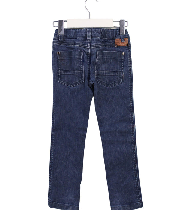 A Blue Jeans from Cyrillus in size 4T for boy. (Back View)