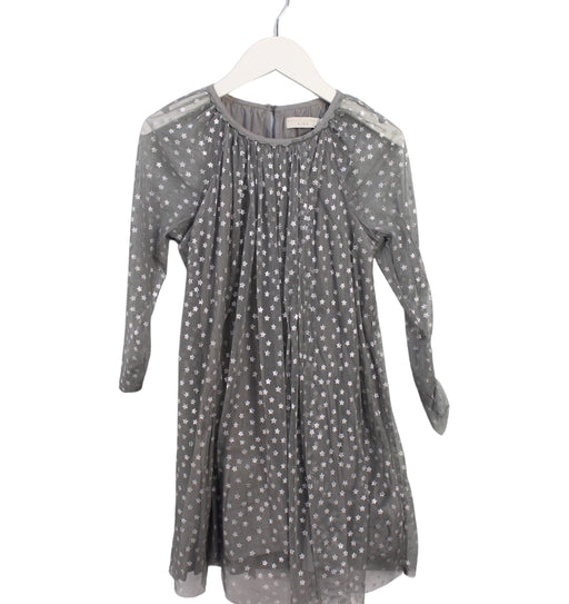 A Grey Long Sleeve Dresses from Stella McCartney in size 8Y for girl. (Front View)