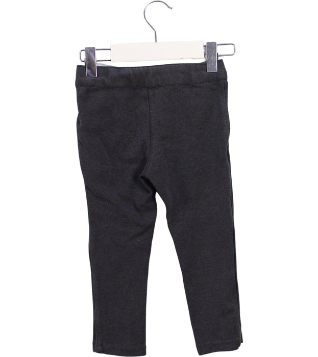 A Black Casual Pants from Jacadi in size 3T for girl. (Back View)