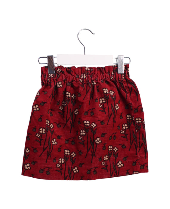 A Red Short Skirts from Bonpoint in size 4T for girl. (Back View)