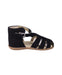 A Navy Sandals from Jacadi in size 12-18M for girl. (Back View)