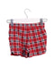 A Red Shorts from Petit Bateau in size 4T for boy. (Back View)