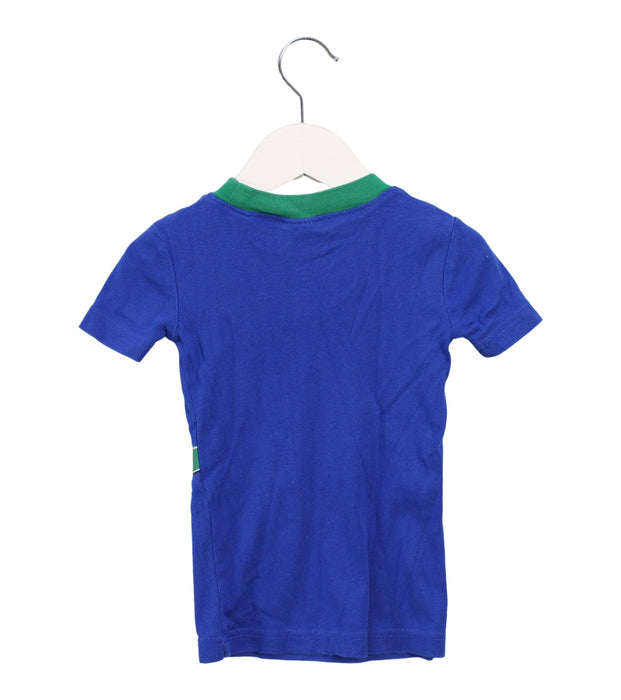 A Blue Short Sleeve T Shirts from Boden in size 3T for boy. (Back View)