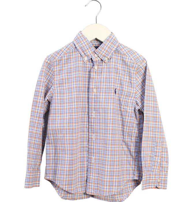 A Orange Shirts from Ralph Lauren in size 4T for boy. (Front View)