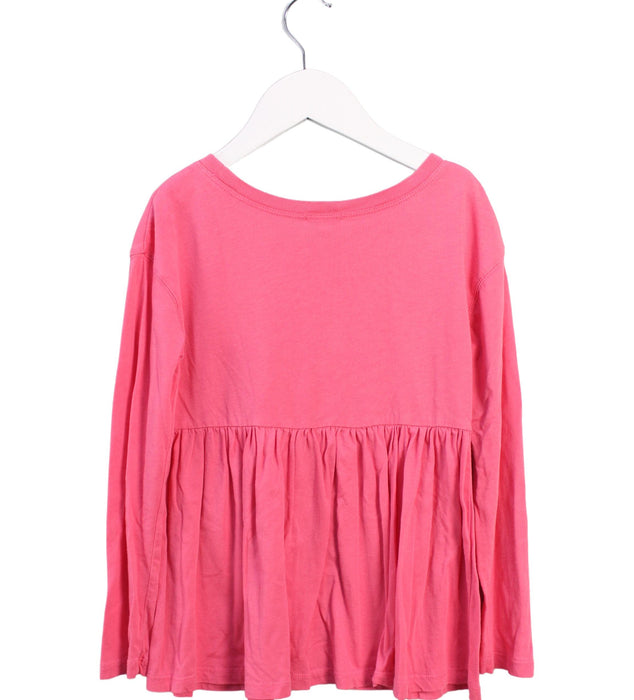 A Pink Long Sleeve Tops from Splendid in size 6T for girl. (Back View)