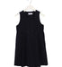 A Black Sleeveless Dresses from Miki House in size 5T for girl. (Front View)