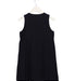 A Black Sleeveless Dresses from Miki House in size 5T for girl. (Back View)