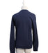 A Navy Crewneck Sweatshirts from Mori in size S for maternity. (Back View)