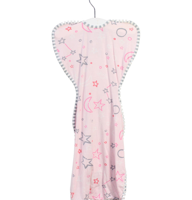 A Pink Swaddles from Love To Dream in size 0-3M for girl. (Back View)