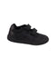 A Black Sneakers from Geox in size 5T for boy. (Back View)