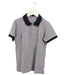 A Grey Short Sleeve Polos from Moncler in size 10Y for boy. (Front View)