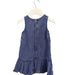 A Navy Sleeveless Dresses from Ralph Lauren in size 12-18M for girl. (Back View)