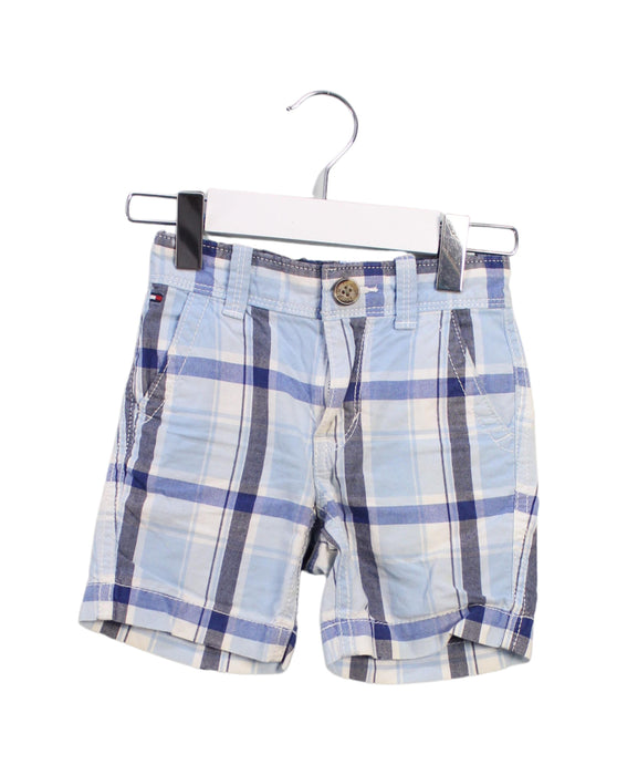 A Blue Shorts from Tommy Hilfiger in size 2T for boy. (Front View)