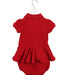 A Red Short Sleeve Rompers from Ralph Lauren in size 6-12M for girl. (Back View)