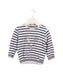 A Navy Crewneck Sweatshirts from Petit Bateau in size 18-24M for boy. (Front View)