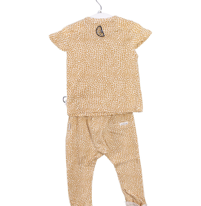 A Beige Pants Sets from Noppies in size 3-6M for girl. (Back View)