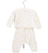 A Ivory Pants Sets from Petit Bateau in size 3-6M for girl. (Back View)