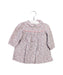 A Pink Long Sleeve Dresses from Purete du... Bebe in size 3-6M for girl. (Front View)