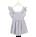 A White Dress Sets from Sam & Louloute in size 3T for girl. (Front View)