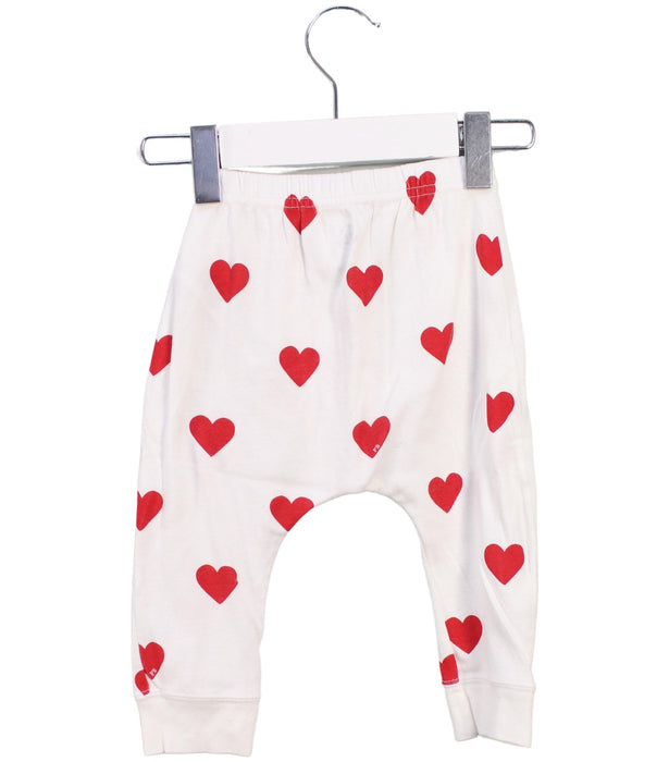 A White Leggings from Petit Bateau in size 6-12M for girl. (Back View)