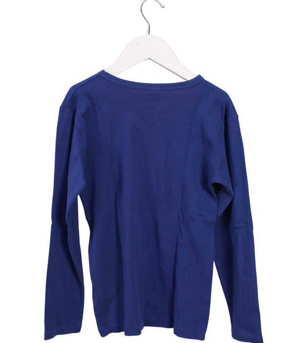 A Blue Long Sleeve Shirts from Petit Bateau in size 10Y for neutral. (Back View)