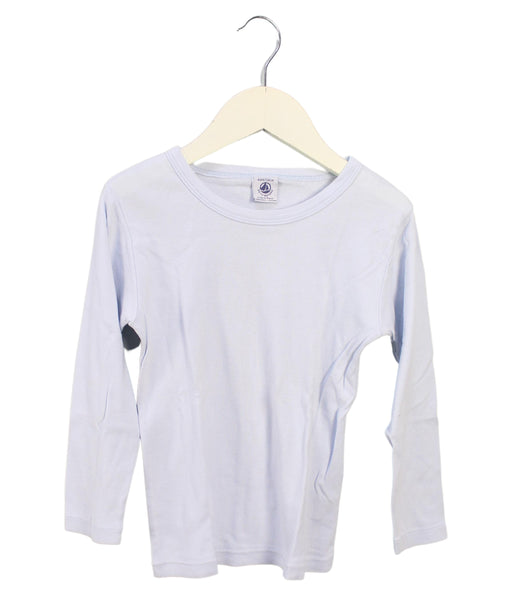 A Blue Long Sleeve Tops from Petit Bateau in size 6T for neutral. (Front View)