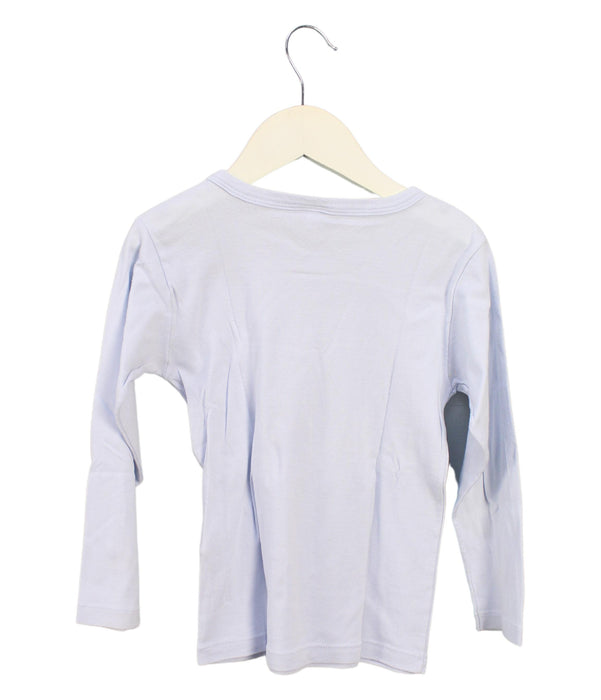 A Blue Long Sleeve Tops from Petit Bateau in size 6T for neutral. (Back View)