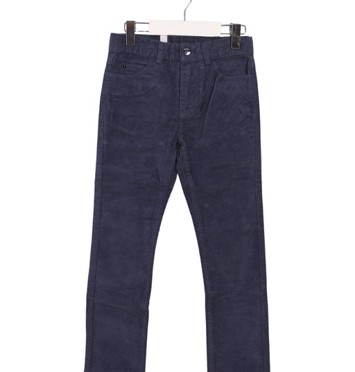 A Blue Casual Pants from Jacadi in size 6T for boy. (Front View)