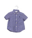 A Blue Shirts from Ralph Lauren in size 6-12M for boy. (Front View)