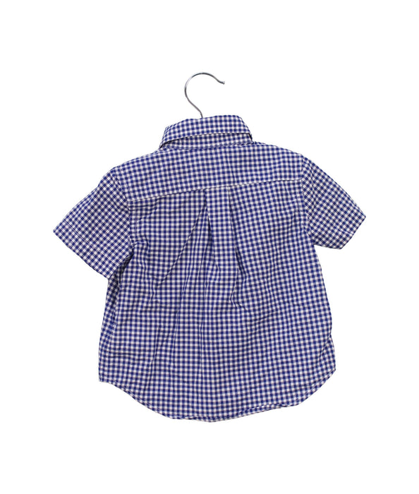 A Blue Shirts from Ralph Lauren in size 6-12M for boy. (Back View)